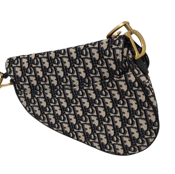 Dior Mini Oblique Saddle Shoulder Bag - Picture 3 of 14